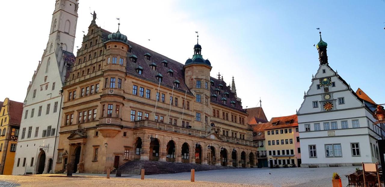 Boutiquehotel Goldene Rose - Self-Check-In Ротенбург-на-Таубере Экстерьер фото